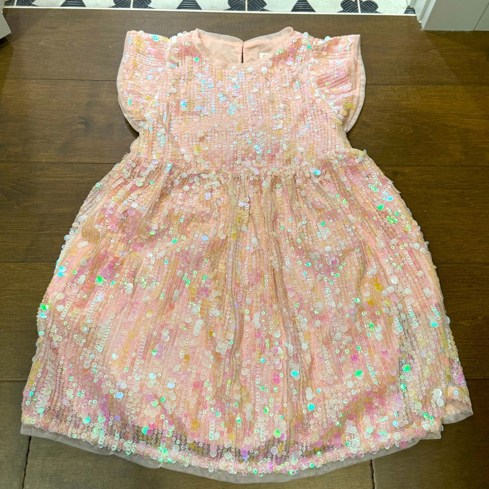 Cat & Jack Light Pink Sequin Dress
